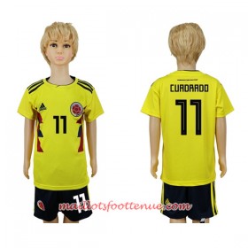 Maillot/Tenue Colombie Cuadrado 11 Enfant Domicile Coupe du monde 2018